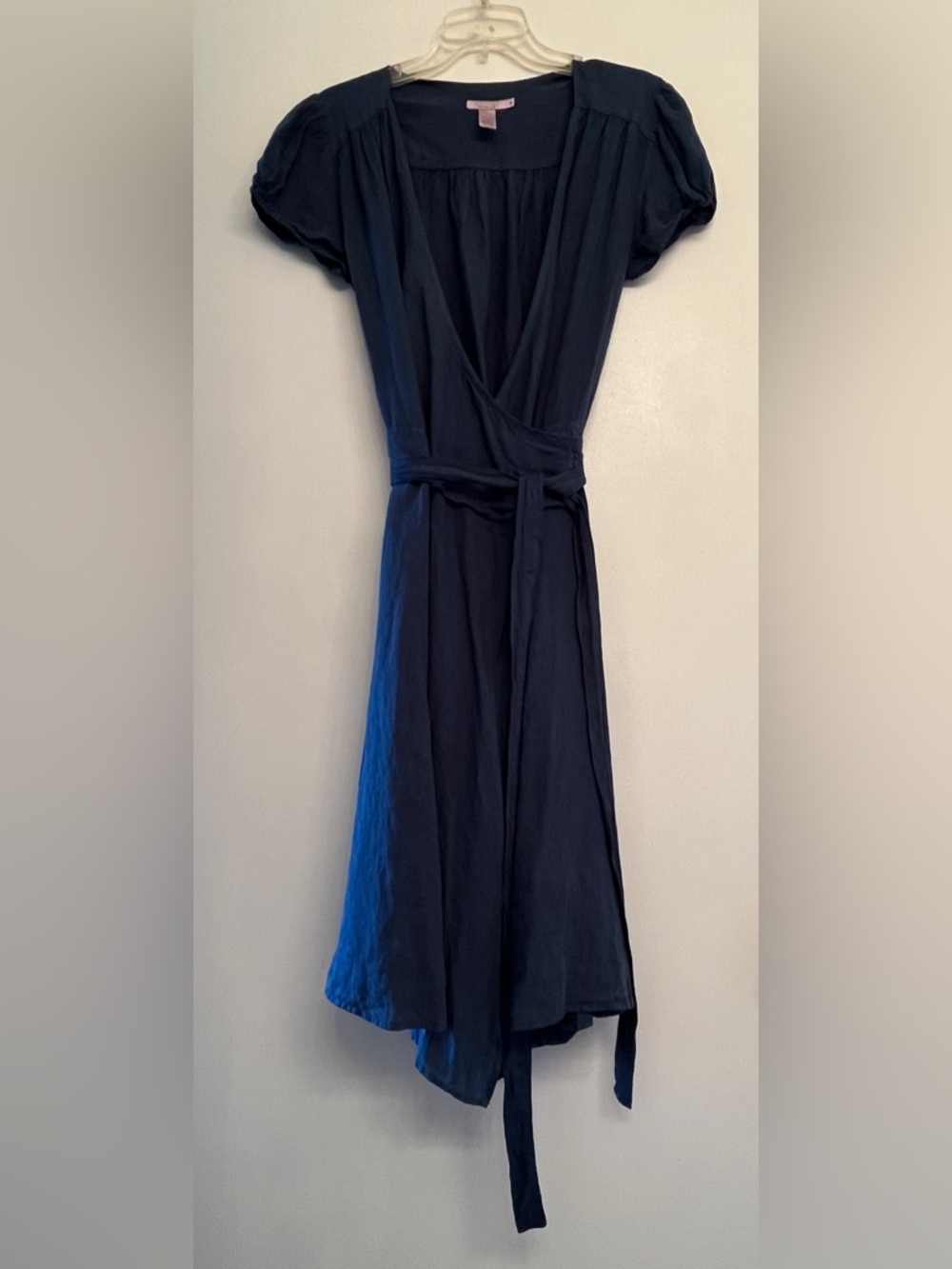 Calypso St. Barth Dress
Christiane Gelle 100% Linen wrap midi dress size S